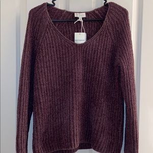 Lucky Brand Women's Chenille Sweater, Rose Taupe